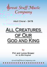 All Creatures of Our God and King SATB choral sheet music cover
